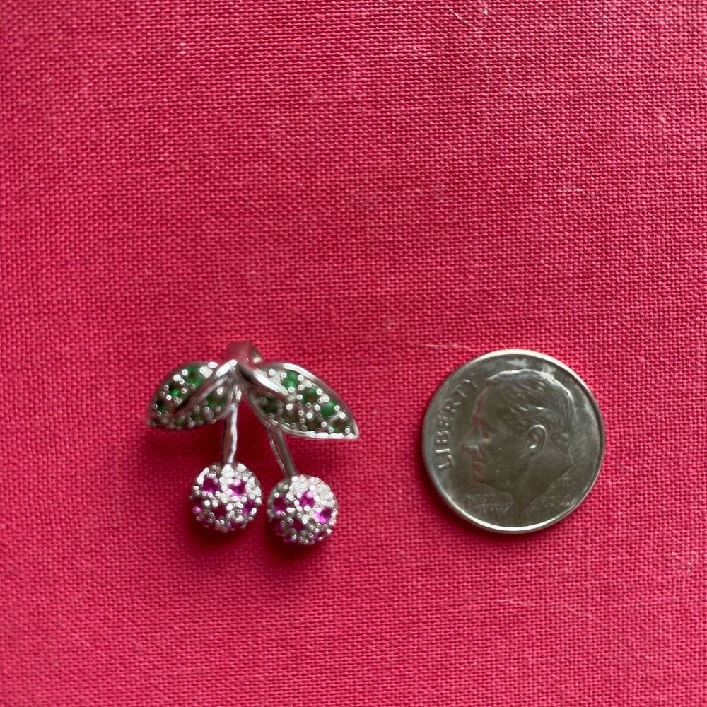 Cherry Silver pendant